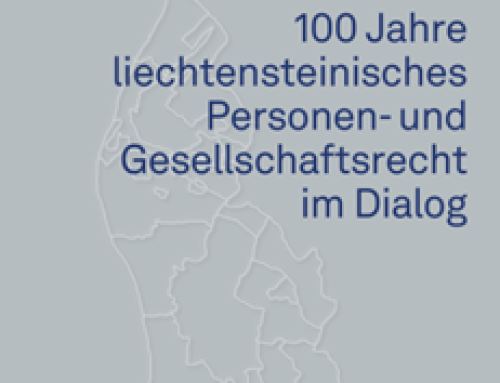 100 Jahre liechtensteinisches Personen- und Gesellschaftsrecht im Dialog